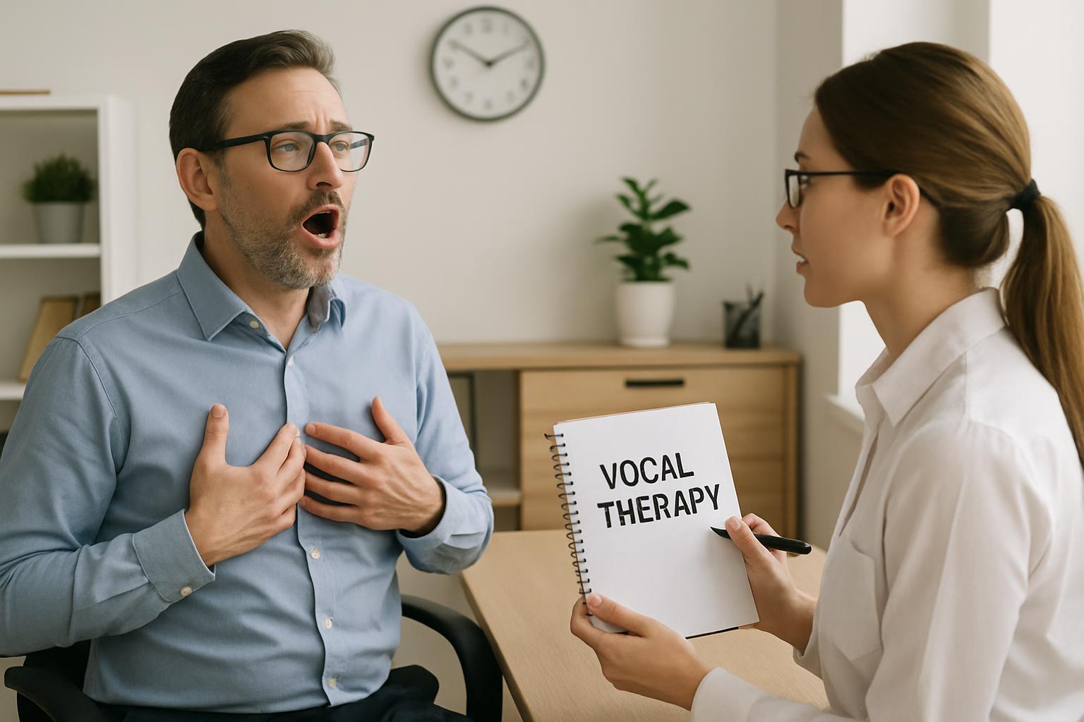 Potência vocal para profissionais e artistas